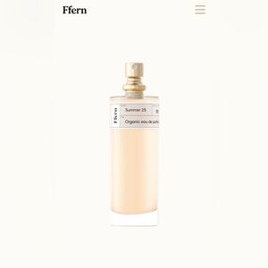 Ffern Summer 25 Organic Eau de Parfum.  New in sealed box.